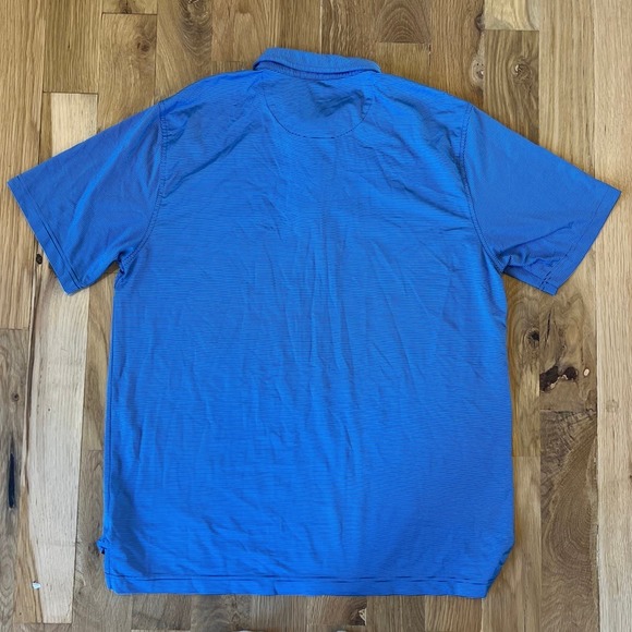 Mens Brooks Brothers Striped Athletic Polo Short Sleeved Shirt SZ XL - Picture 4 of 4